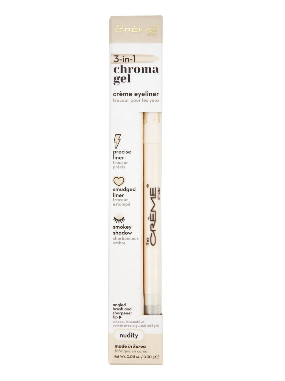 The Creme Shop 3in1 gel eyeliner “Nudity”